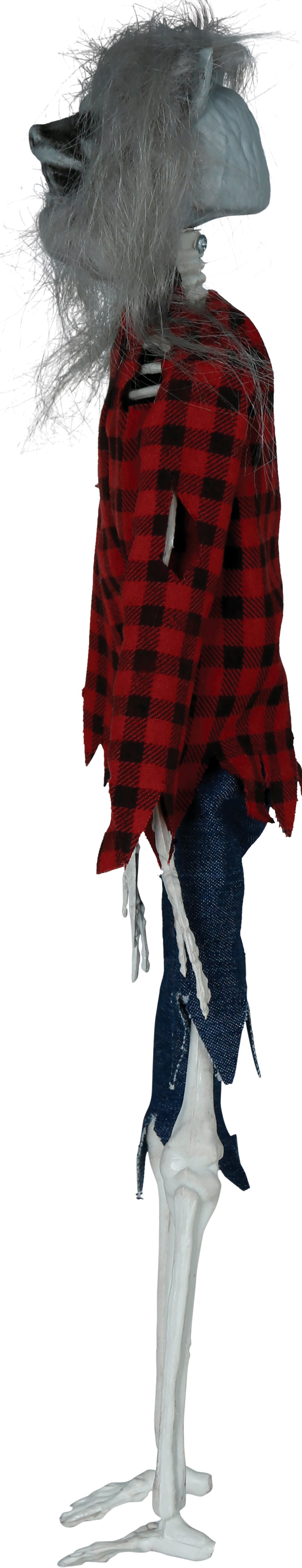 GP29015 – Werwolf Hängedeko Halloween Wolfmann – Farbe: Rot / Blau