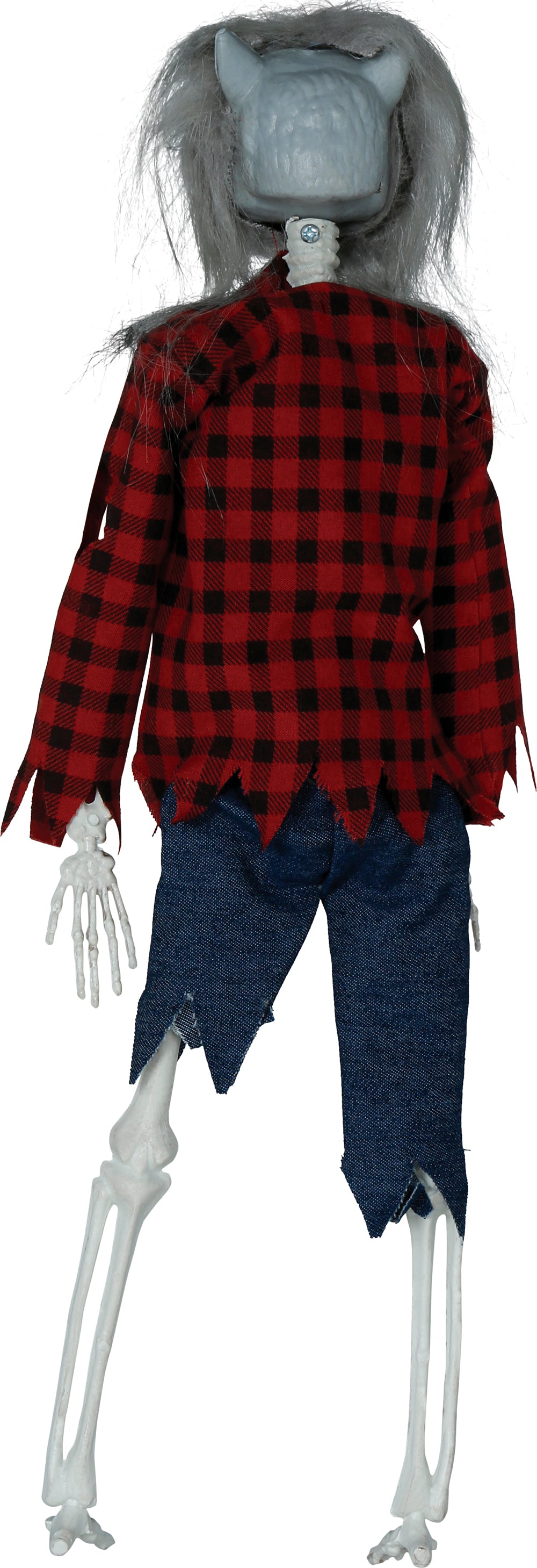 GP29015 – Werwolf Hängedeko Halloween Wolfmann – Farbe: Rot / Blau