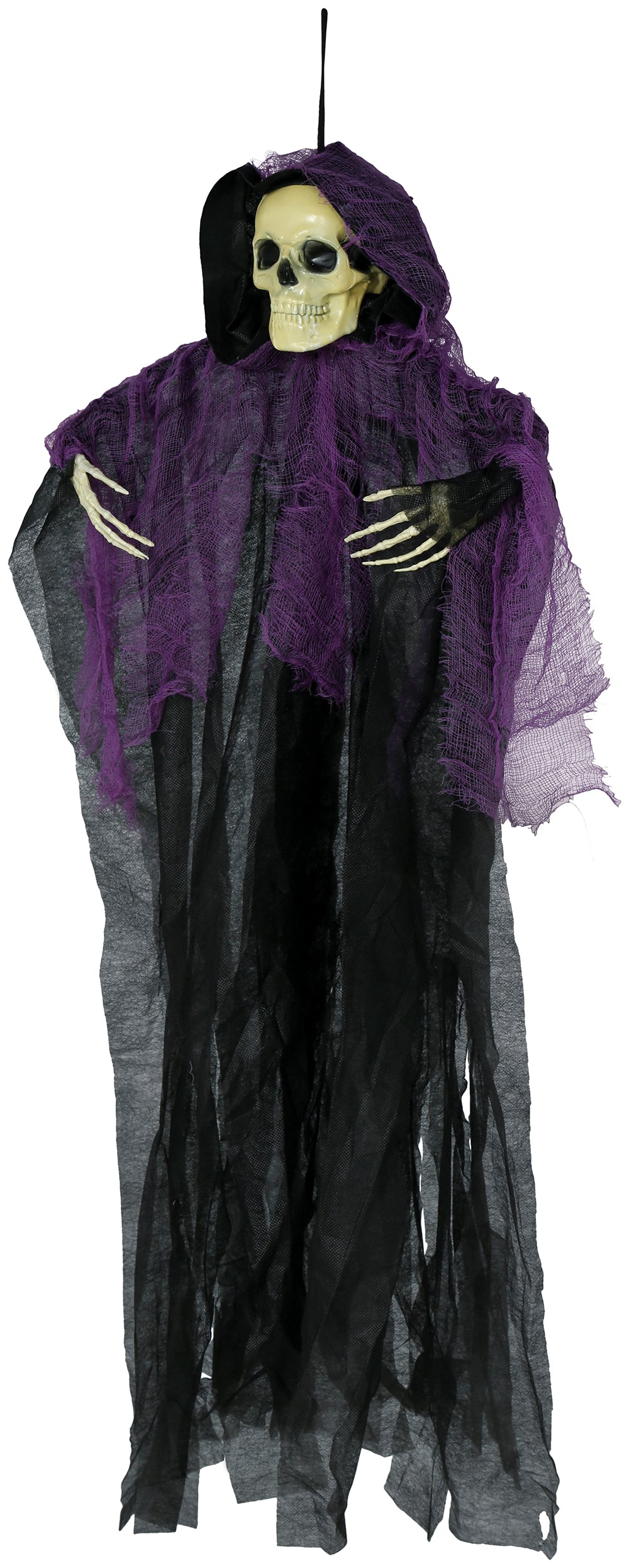 GP29016 – Skelett Dekoration Halloween Hängedeko – Farbe: Schwarz