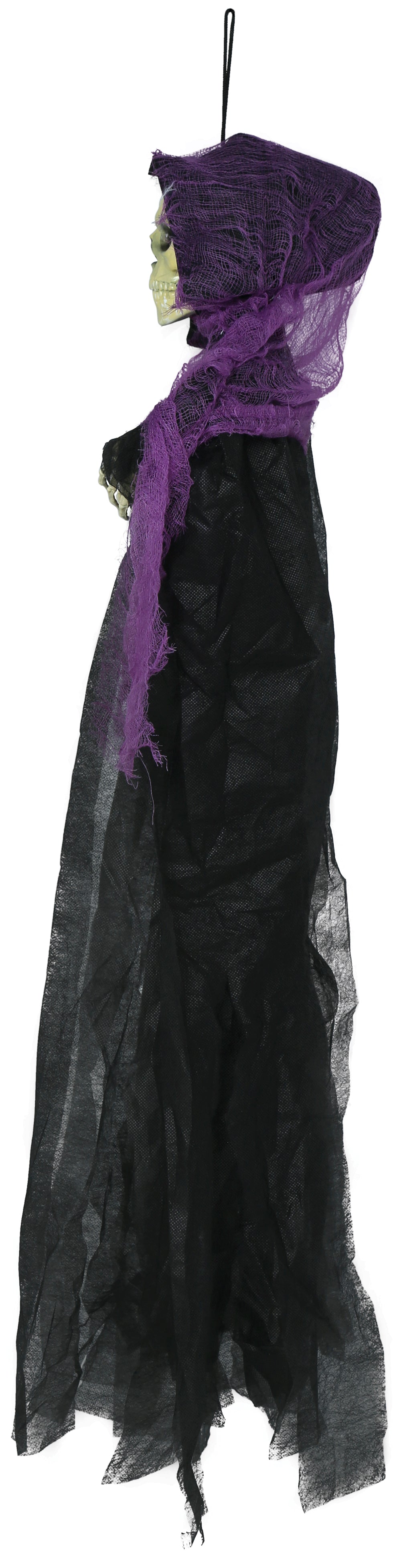 GP29016 – Skelett Dekoration Halloween Hängedeko – Farbe: Schwarz