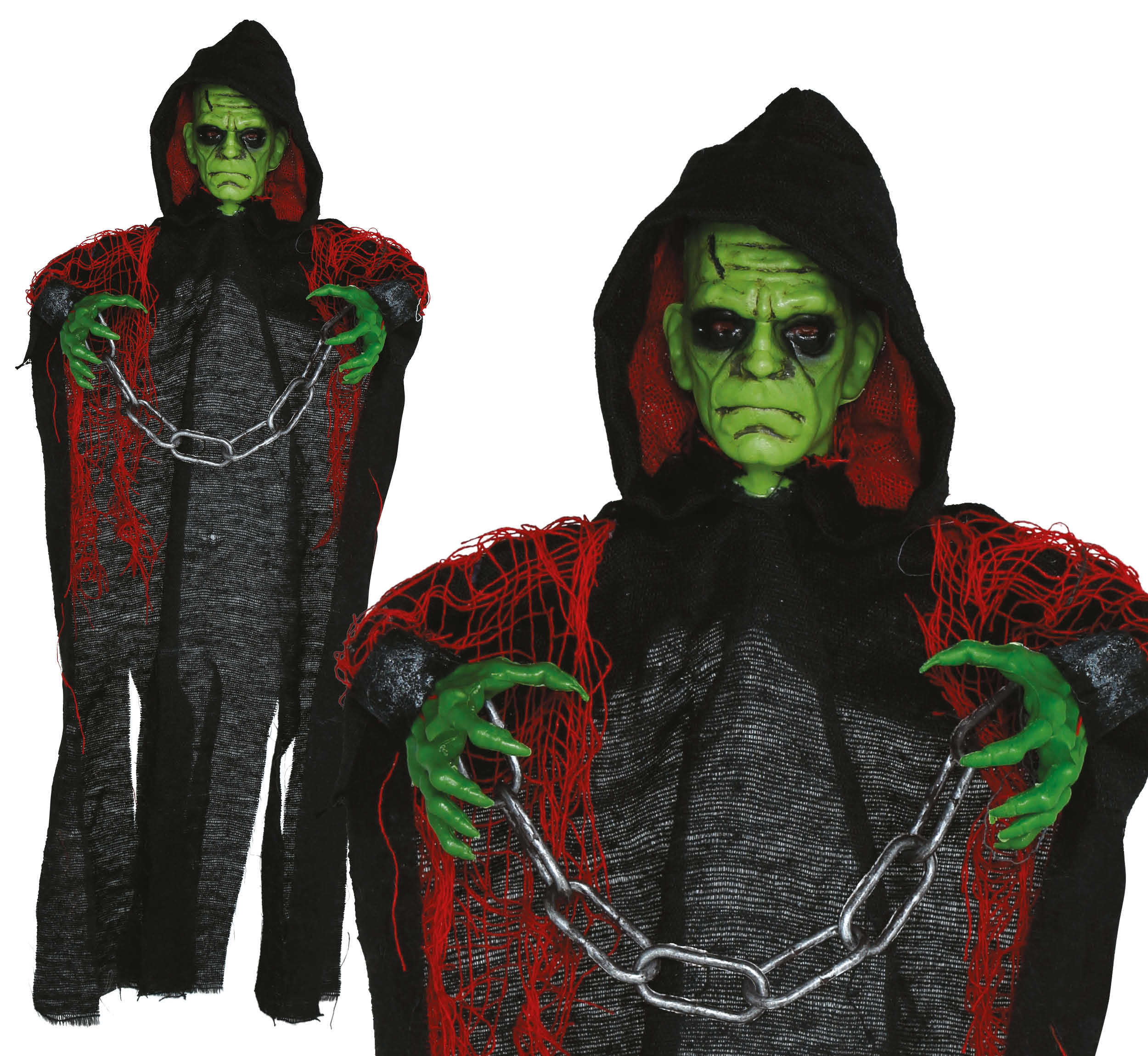 GP29018 – Halloween Gruselmonster Wanddeko – Farbe: Schwarz