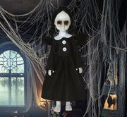 Halloween Puppe Mit Zöpfen, Bild 3