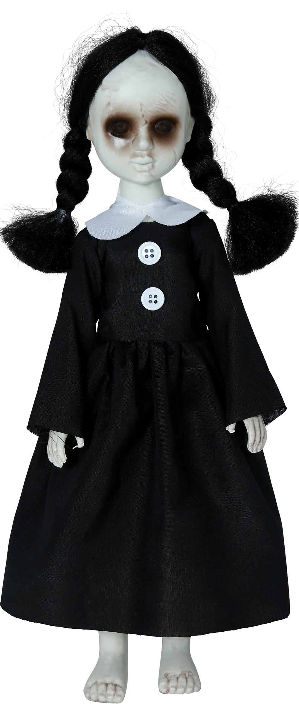 GP29020 – Halloween Puppe Mit Zöpfen – Farbe: Schwarz