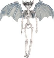 Vampir Skelett Hängedekoration 40 cm mit Flügeln, Bild 1