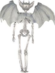 Vampir Skelett Hängedekoration 40 cm mit Flügeln, Bild 5