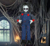 GP29023 – Clown Grusel Puppe Gruseldekoration – Farbe: Blau