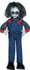 GP29023 – Clown Grusel Puppe Gruseldekoration – Farbe: Blau