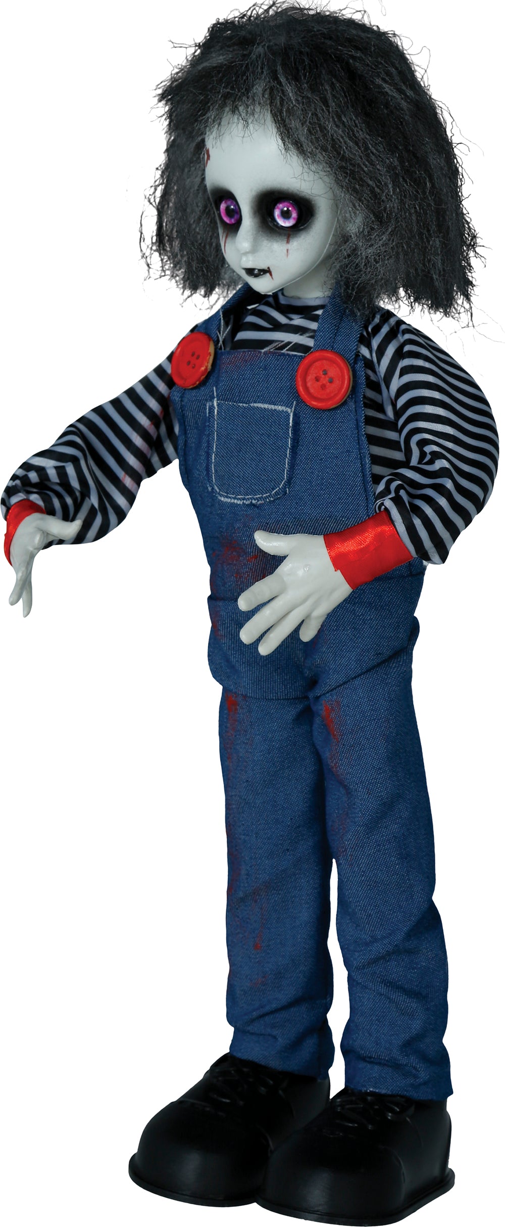 GP29023 – Clown Grusel Puppe Gruseldekoration – Farbe: Blau