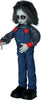 GP29023 – Clown Grusel Puppe Gruseldekoration – Farbe: Blau
