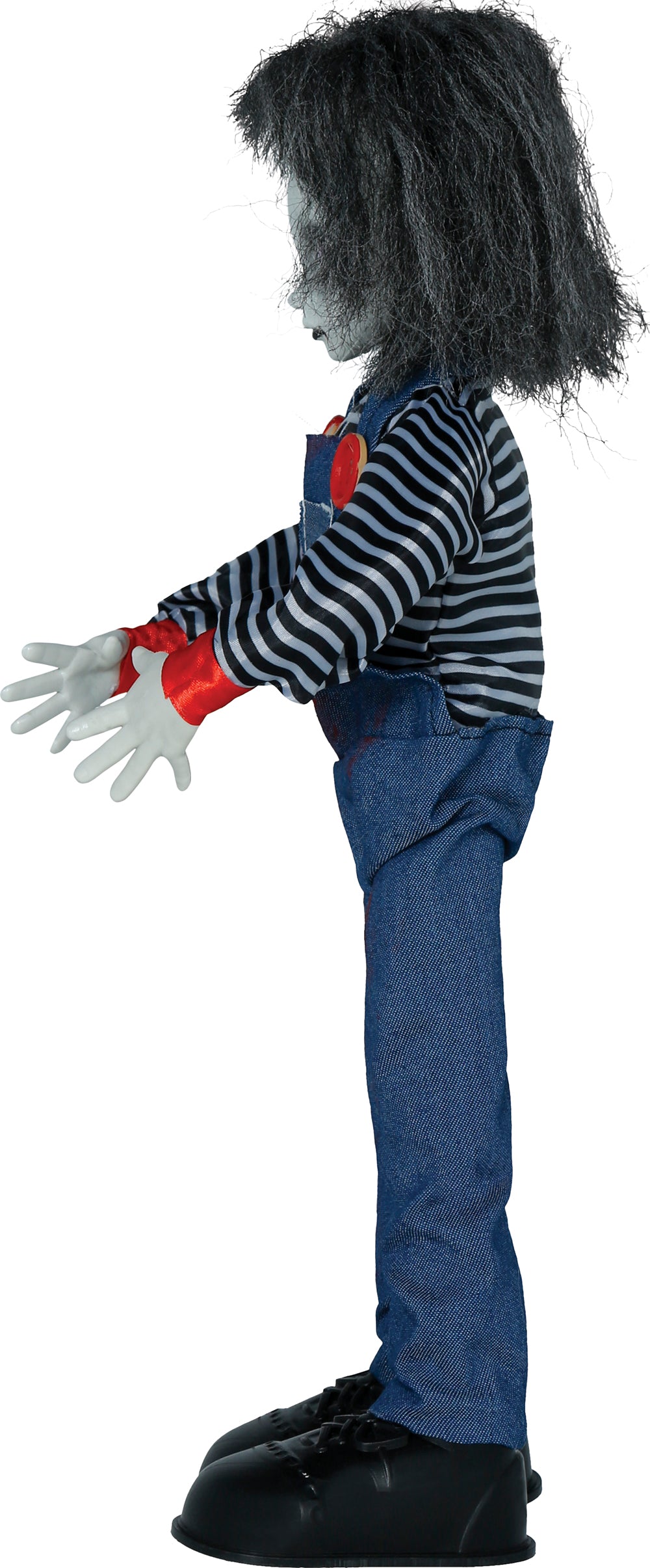 GP29023 – Clown Grusel Puppe Gruseldekoration – Farbe: Blau