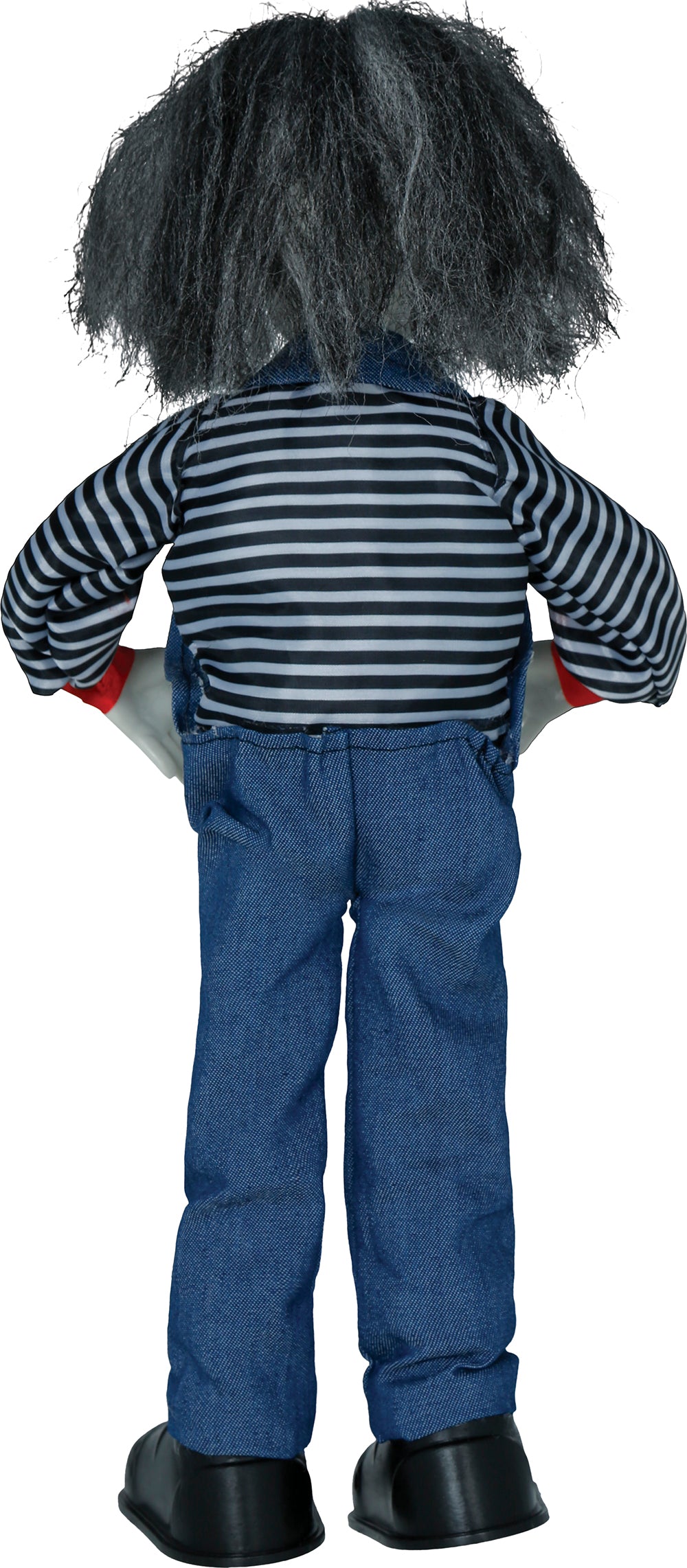 GP29023 – Clown Grusel Puppe Gruseldekoration – Farbe: Blau