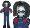 GP29023 – Clown Grusel Puppe Gruseldekoration – Farbe: Blau