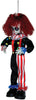 GP29024 – Clown Horror Mädchen Halloween Deko – Farbe: Schwarz