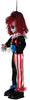 GP29024 – Clown Horror Mädchen Halloween Deko – Farbe: Schwarz