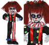 GP29024 – Clown Horror Mädchen Halloween Deko – Farbe: Schwarz