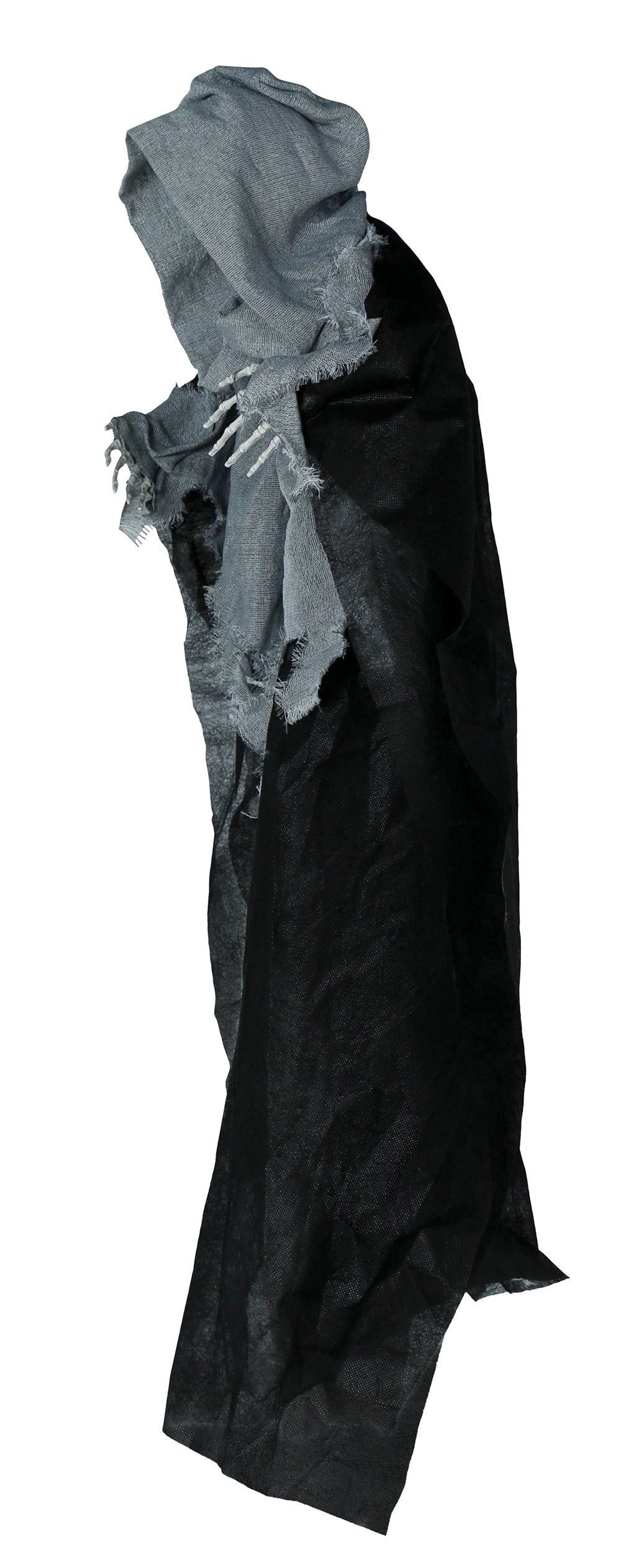 GP29025 – Skelett Hängefigur Halloween Deko Animiert – Farbe: Schwarz / Grau