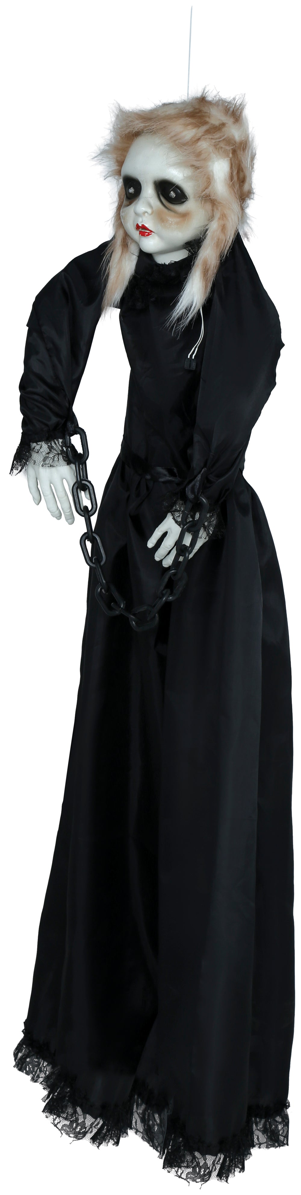 GP29028 – Halloween Puppe Hängefigur Spukhaus – Farbe: Schwarz