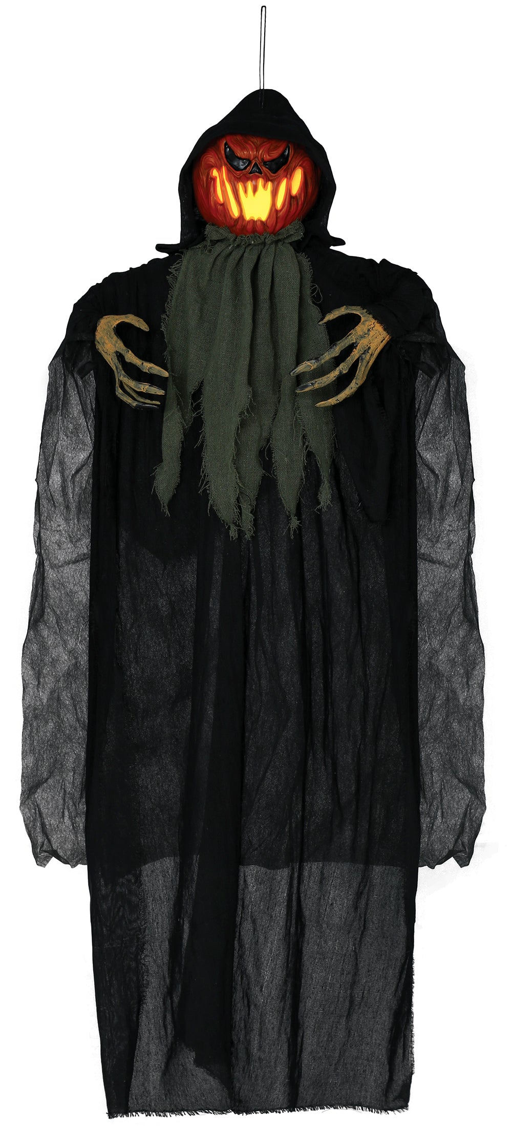 GP29029 – Halloween Kürbis Geist Grusel Dekoration – Farbe: Schwarz