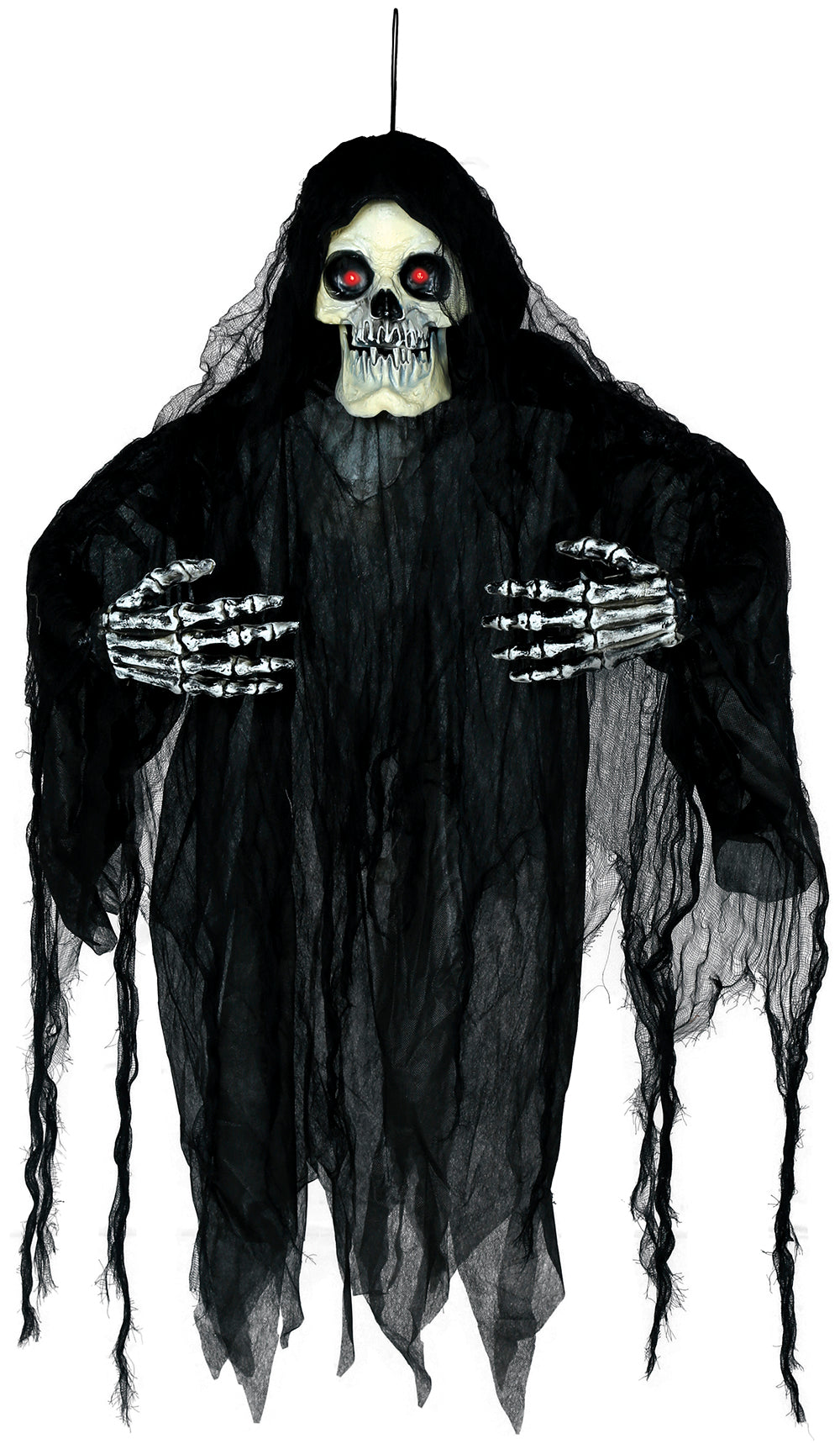 GP29030 – Skelett Hängefigur Grusel Effekte – Farbe: Schwarz