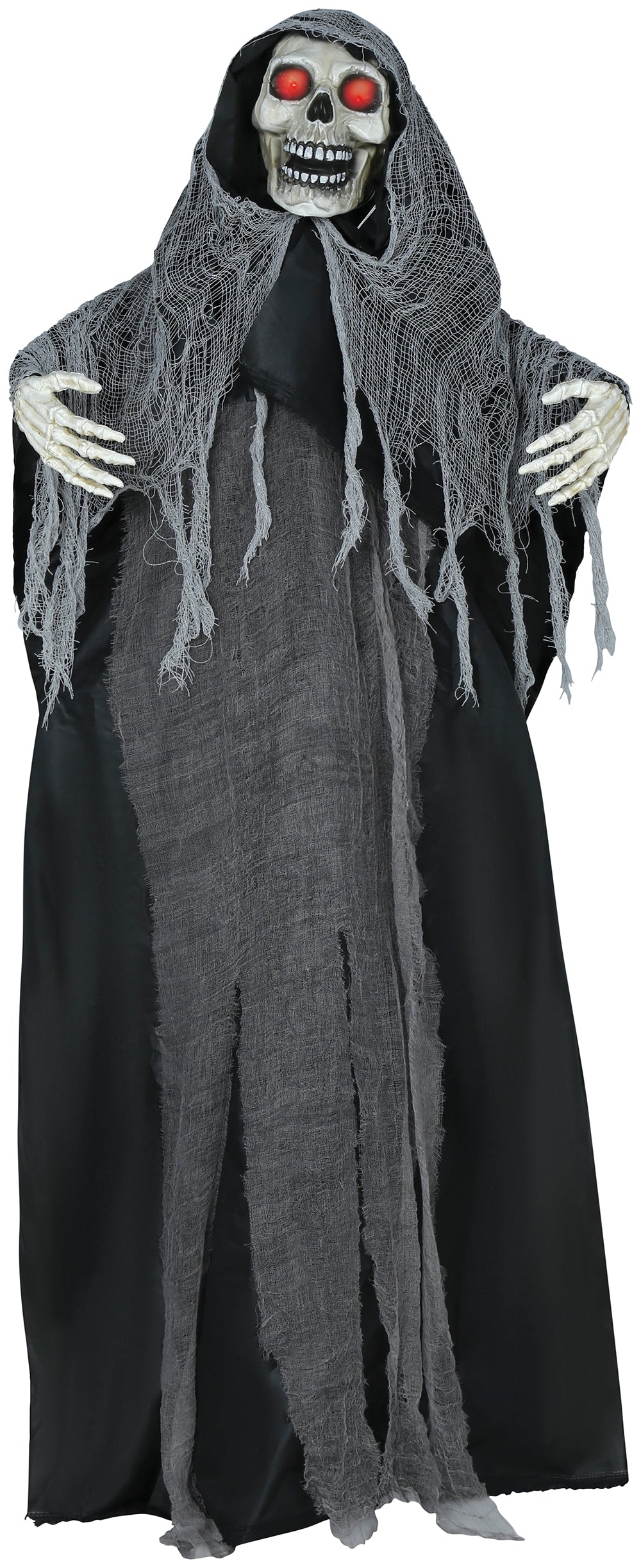 GP29039 – Skelett Gespenst Halloween Dekofigur – Farbe: Grau