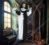 GP29040 – Clown Horrorfigur Halloween Dekoration – Farbe: Weiß / Schwarz