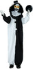 GP29040 – Clown Horrorfigur Halloween Dekoration – Farbe: Weiß / Schwarz