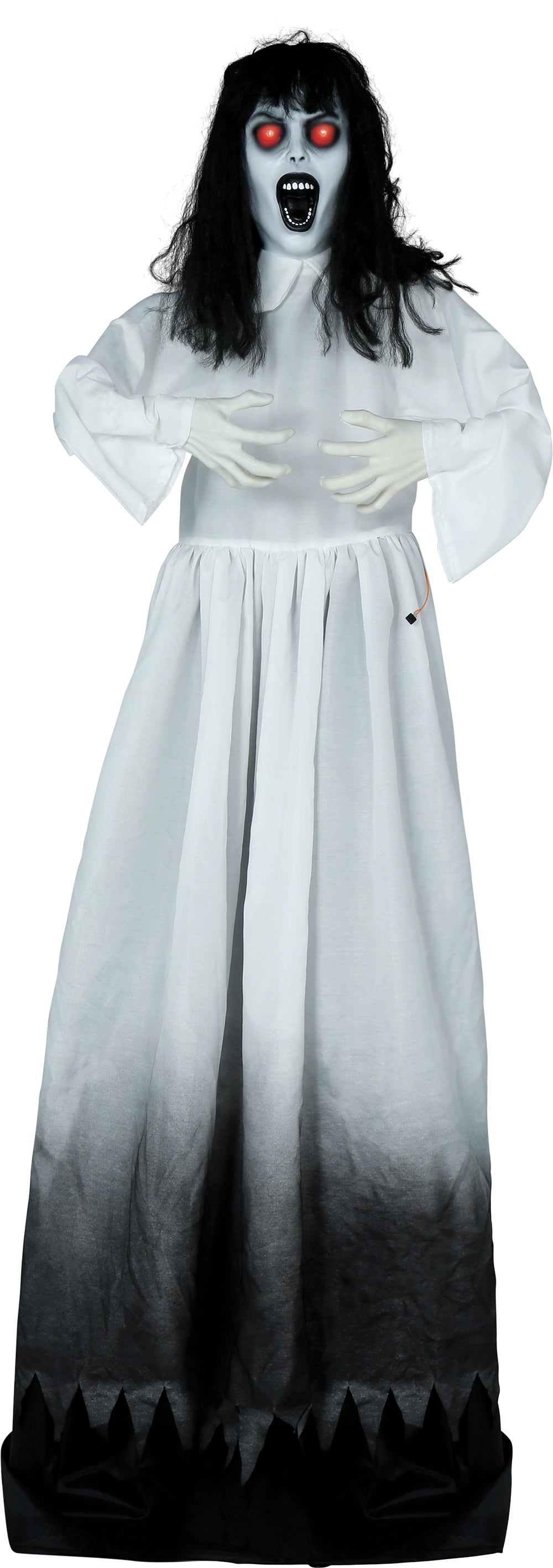 GP29043 – Halloween Zombie Dame Grusel Dekoration – Farbe: Weiß