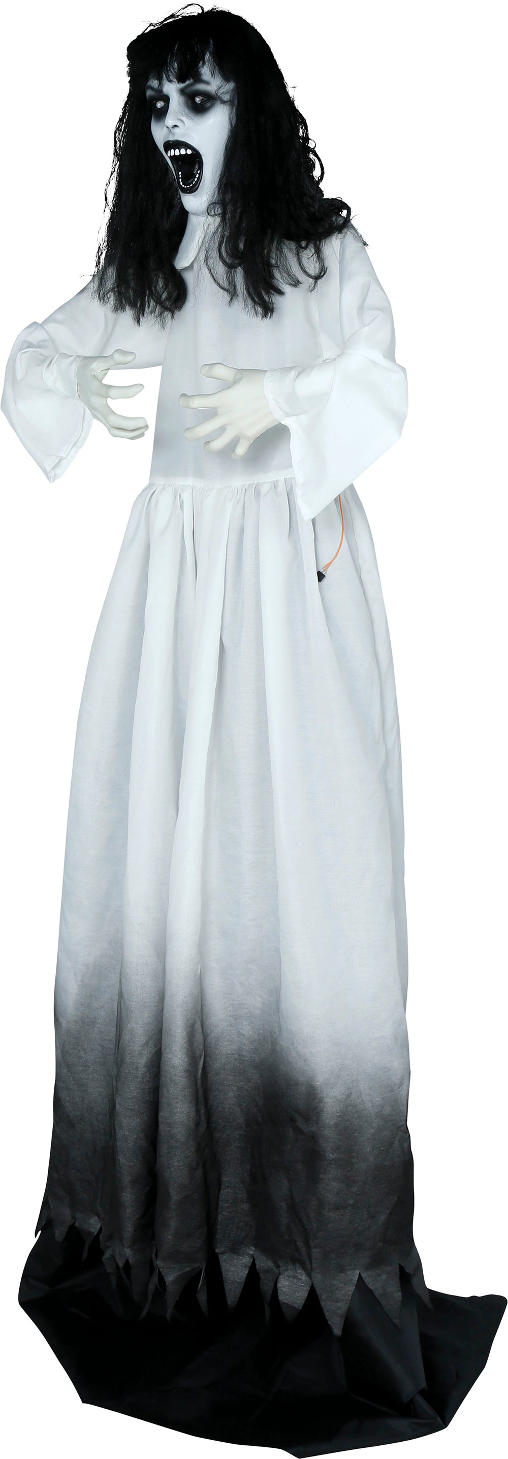GP29043 – Halloween Zombie Dame Grusel Dekoration – Farbe: Weiß