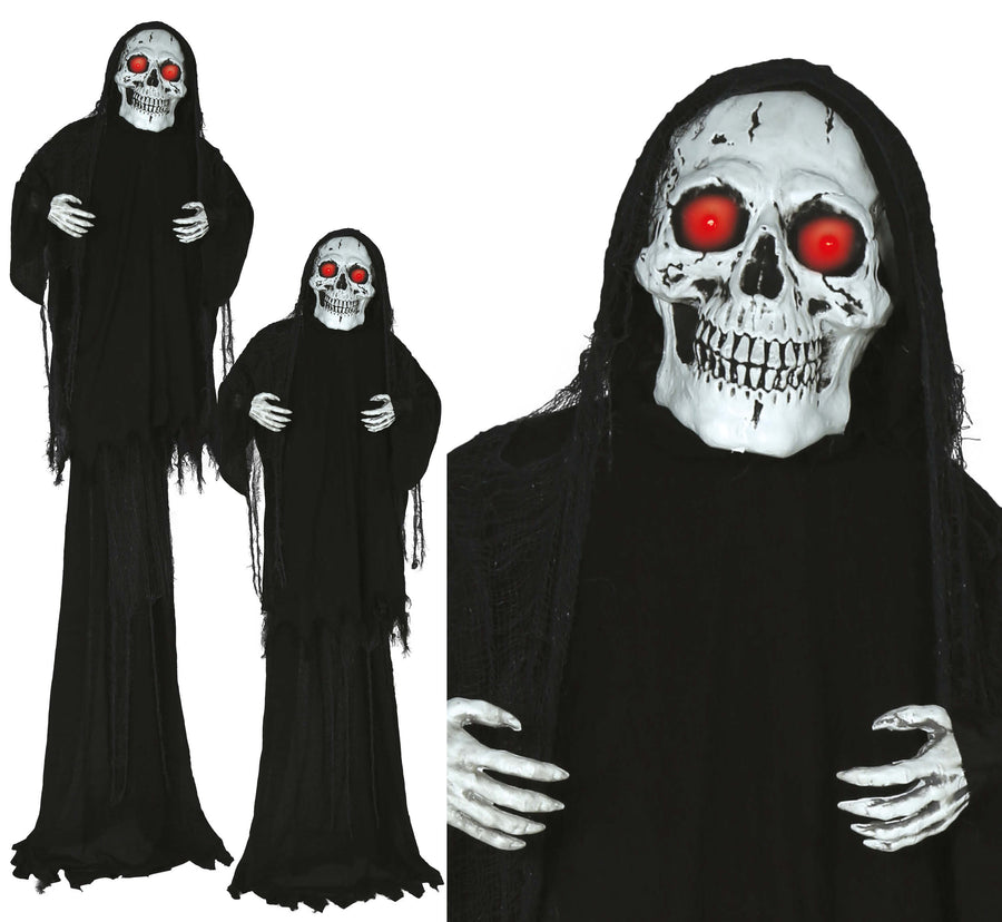 GP29045 – Skelett Halloween Deko Figur Mit Sound – Farbe: Schwarz, Ansicht 2