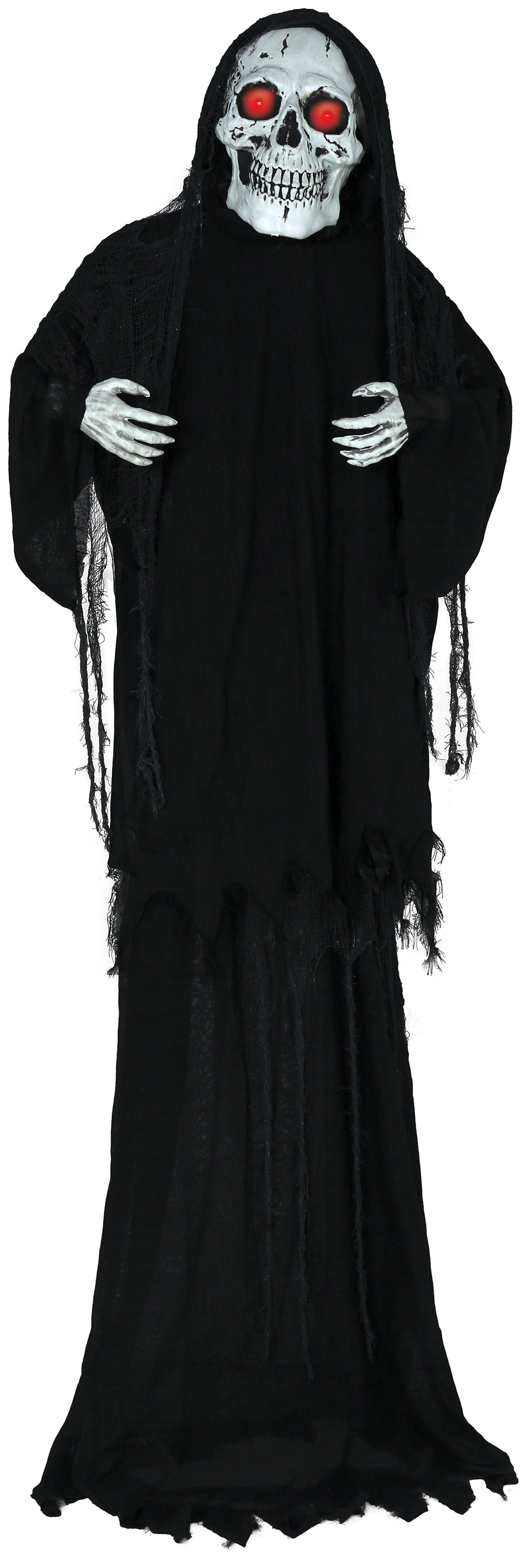 GP29045 – Skelett Halloween Deko Figur Mit Sound – Farbe: Schwarz
