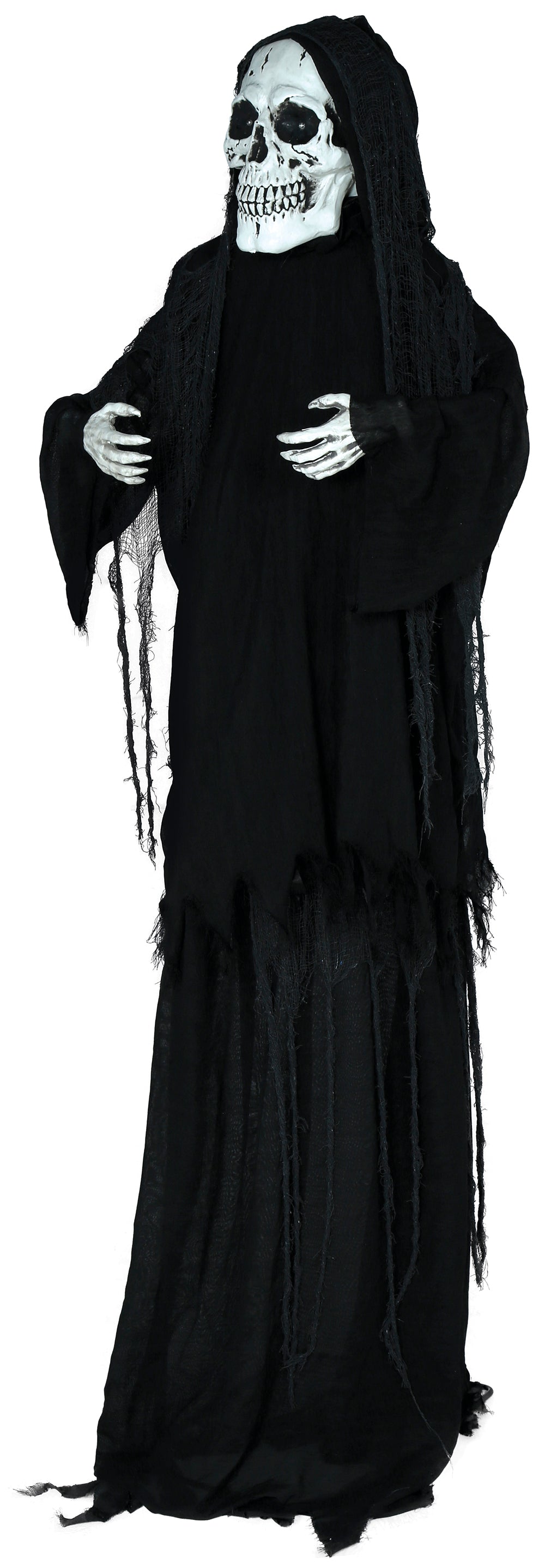 GP29045 – Skelett Halloween Deko Figur Mit Sound – Farbe: Schwarz