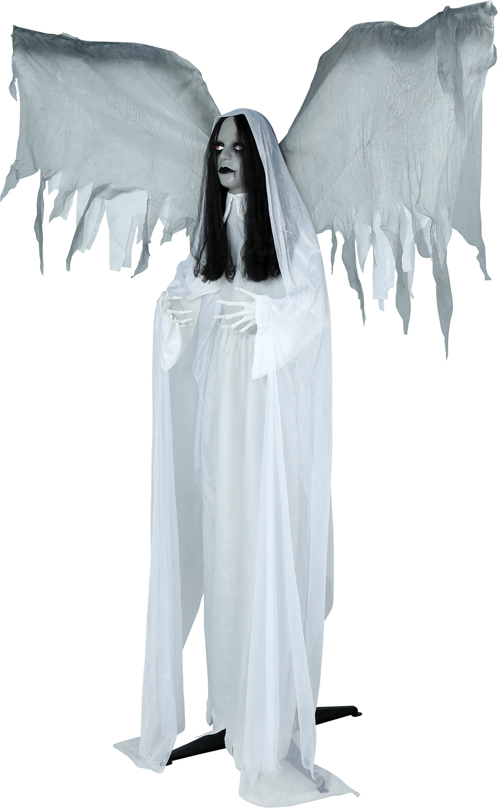 GP29046 – Halloween Engel Statue Dekofigur – Farbe: Weiß