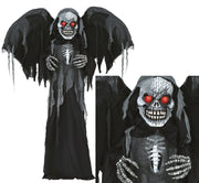 Skeletthorror Figur Mit Flügeln, Bild 2