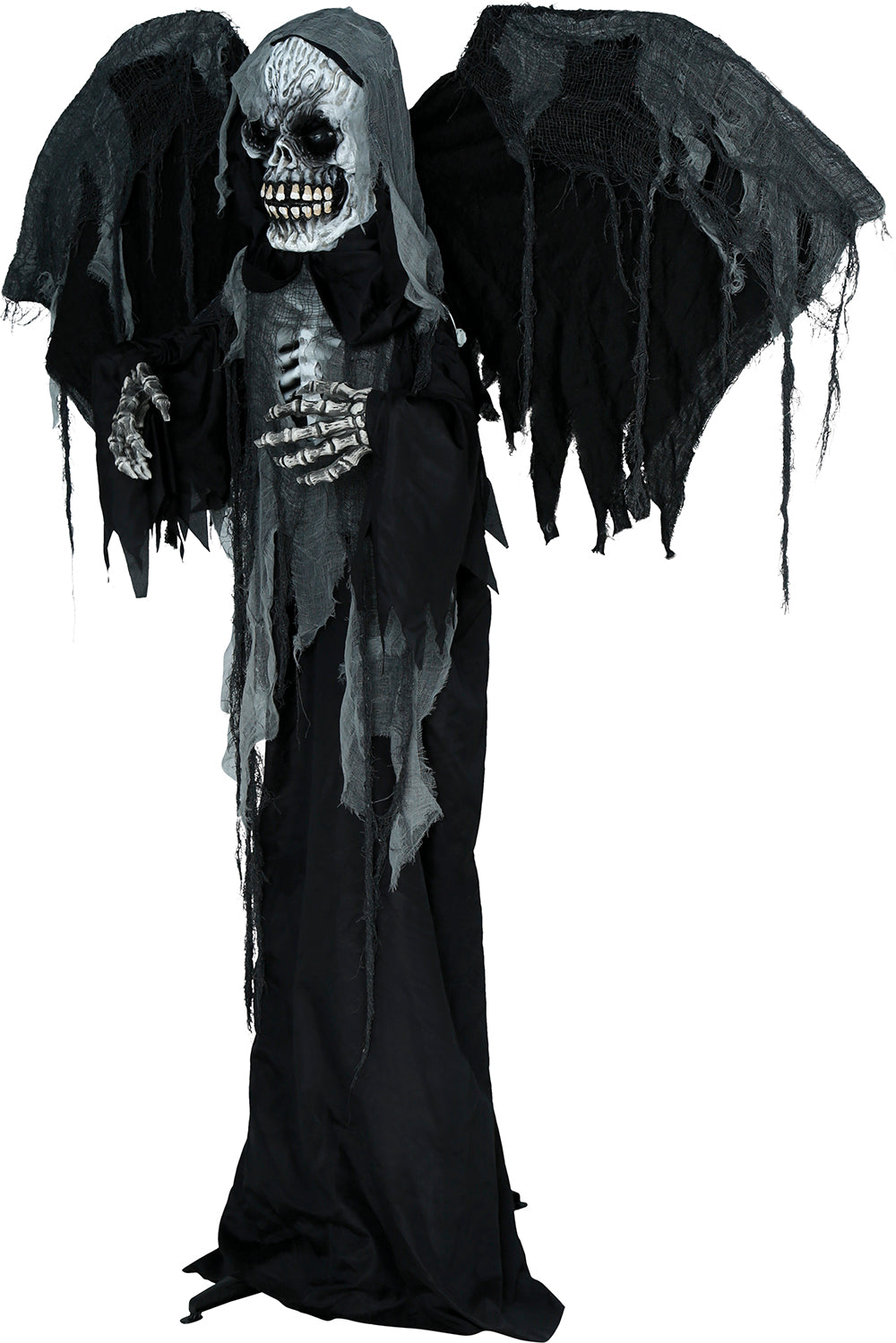 GP29047 – Skeletthorror Figur Mit Flügeln – Farbe: Grau