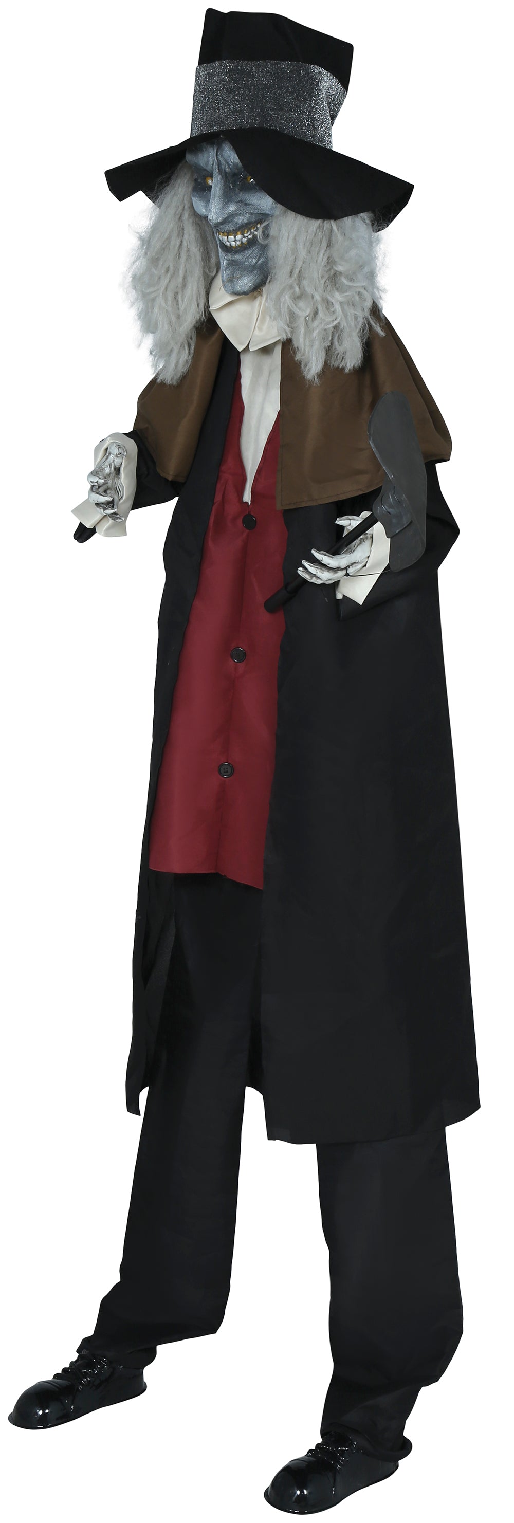GP29048 – Zombie Totengräber Dekofigur Halloween – Farbe: Schwarz