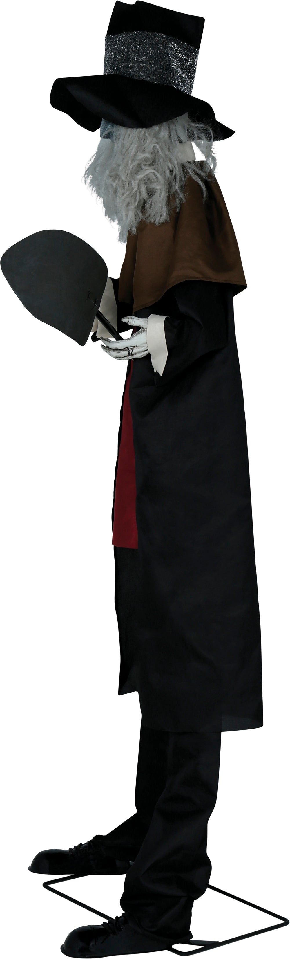 GP29048 – Zombie Totengräber Dekofigur Halloween – Farbe: Schwarz