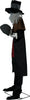 GP29048 – Zombie Totengräber Dekofigur Halloween – Farbe: Schwarz
