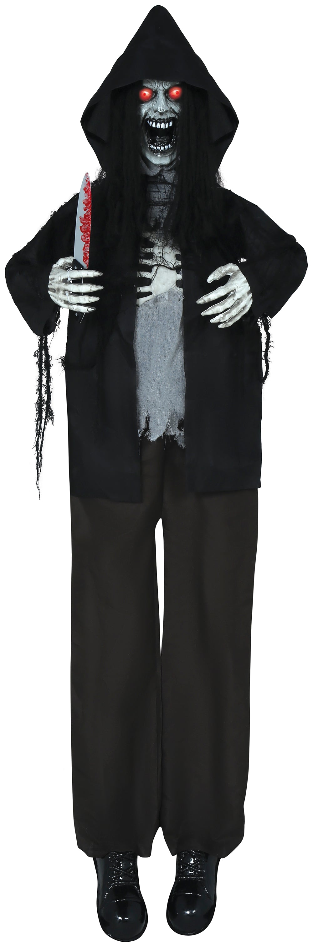 GP29049 – Zombie Horror Figur Halloween Deko – Farbe: Schwarz
