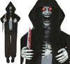 GP29049 – Zombie Horror Figur Halloween Deko – Farbe: Schwarz