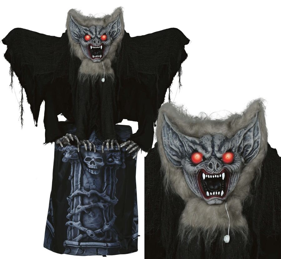 GP29050 – Vampir Grabstein Figur Halloween – Farbe: Schwarz, Ansicht 2