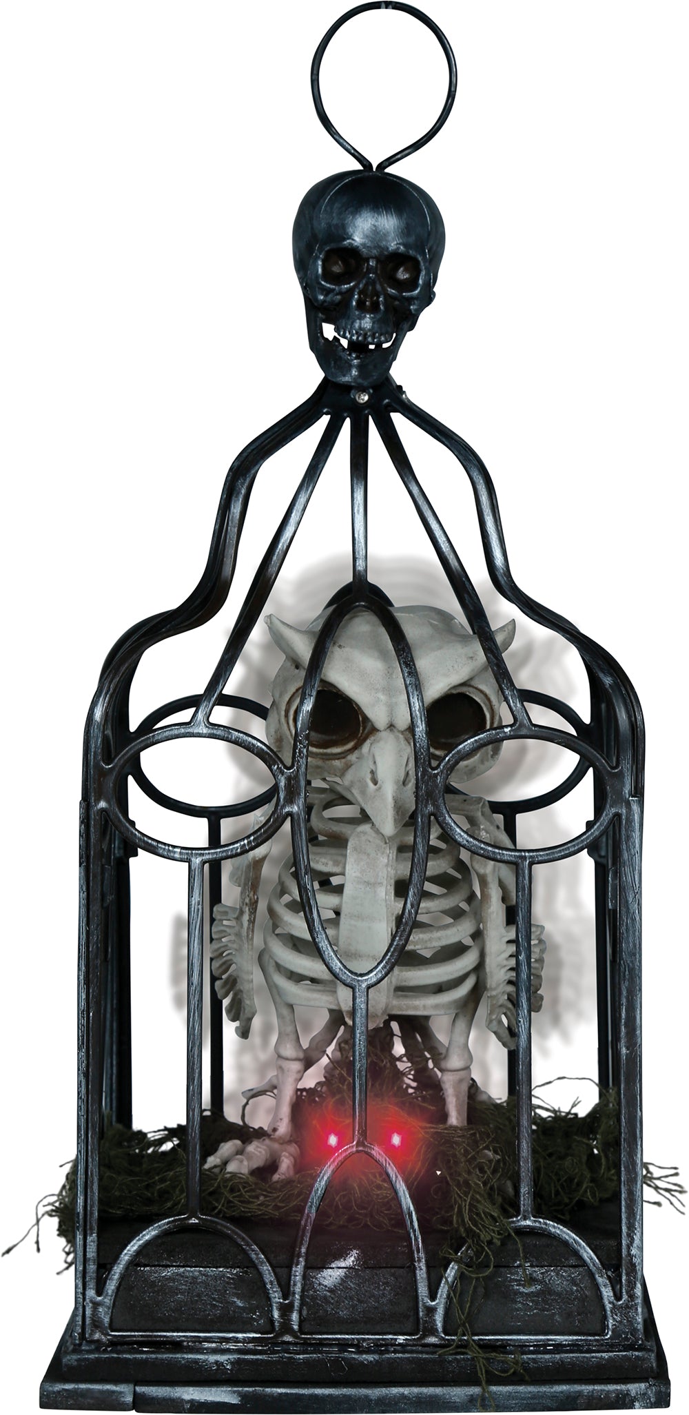 GP29051 – Skelett Eule Halloween Dekoration Kreativ – Farbe: Beige