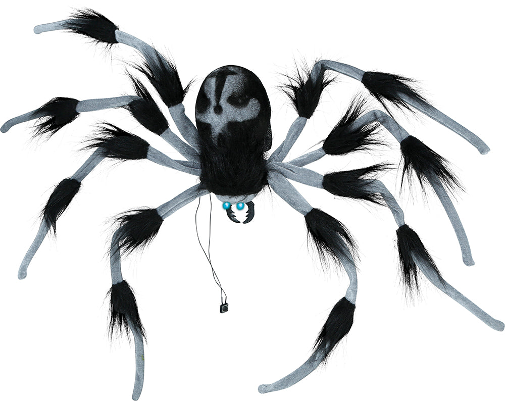 GP29052 – Spinne Halloween Dekoration Animierte – Farbe: Grau