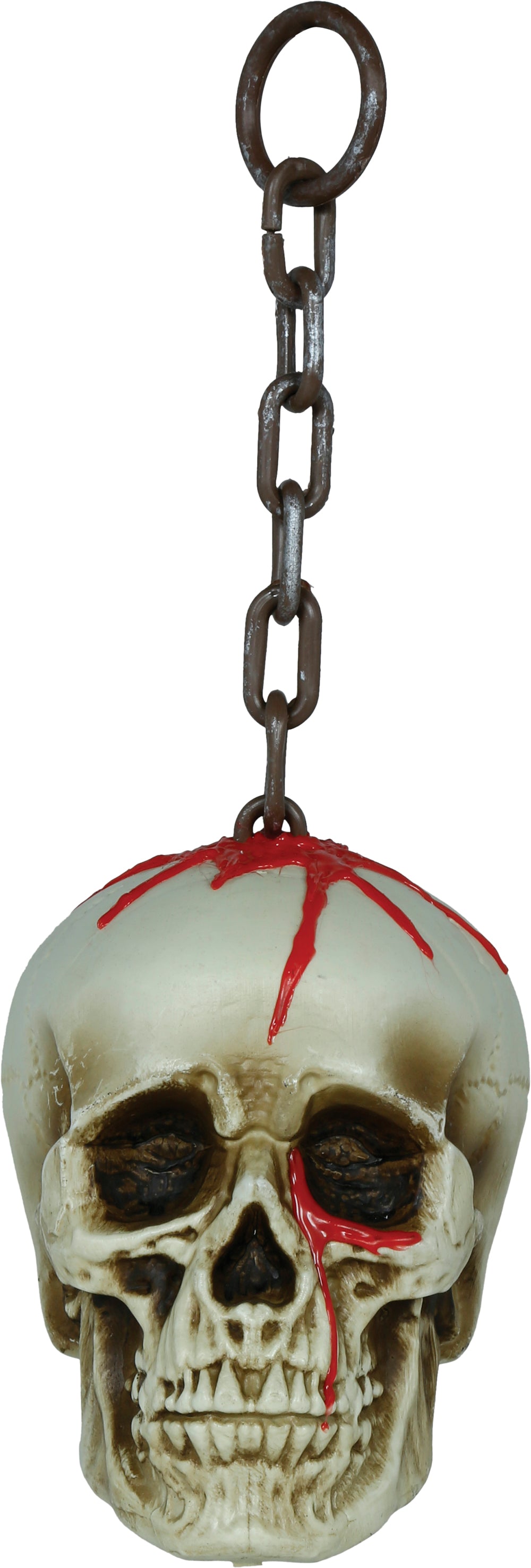 GP29056 – Skelett Halloween Schädel Kette Gruseldeko – Farbe: Beige