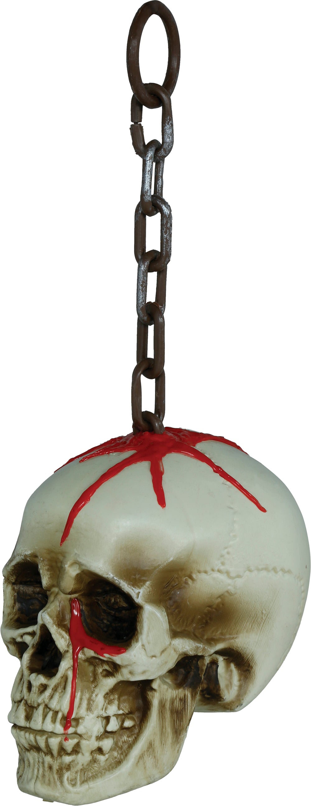 GP29056 – Skelett Halloween Schädel Kette Gruseldeko – Farbe: Beige