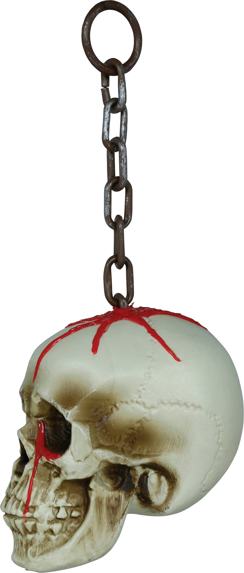 GP29056 – Skelett Halloween Schädel Kette Gruseldeko – Farbe: Beige