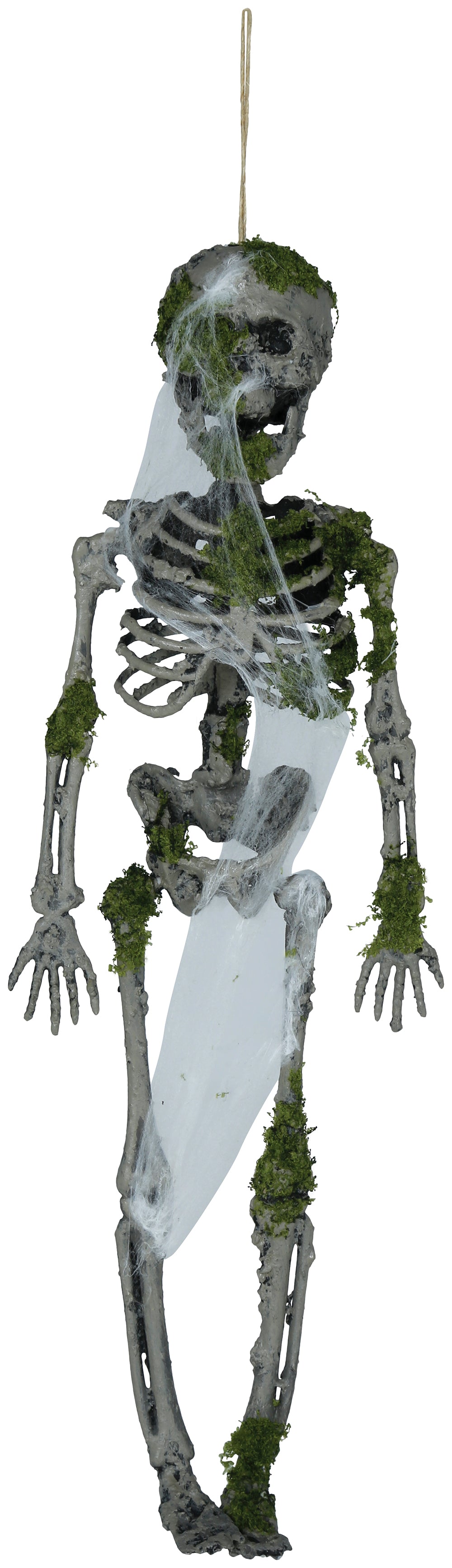 GP29061 – Skelett Deko Moosig Antikes Design – Farbe: Grau