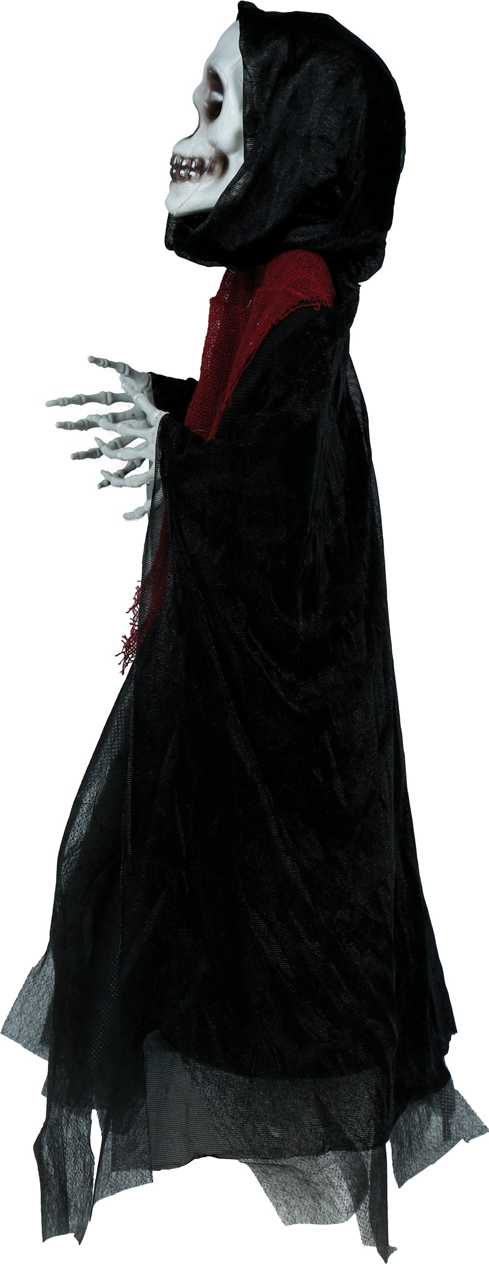 GP29067 – Skelett Grusel Halloween Hängedekoration – Farbe: Rot / Schwarz