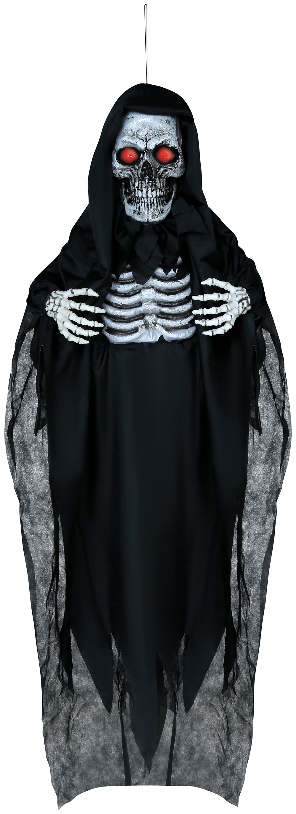 GP29068 – Skelett Halloween Dekoration Gruselig – Farbe: Schwarz