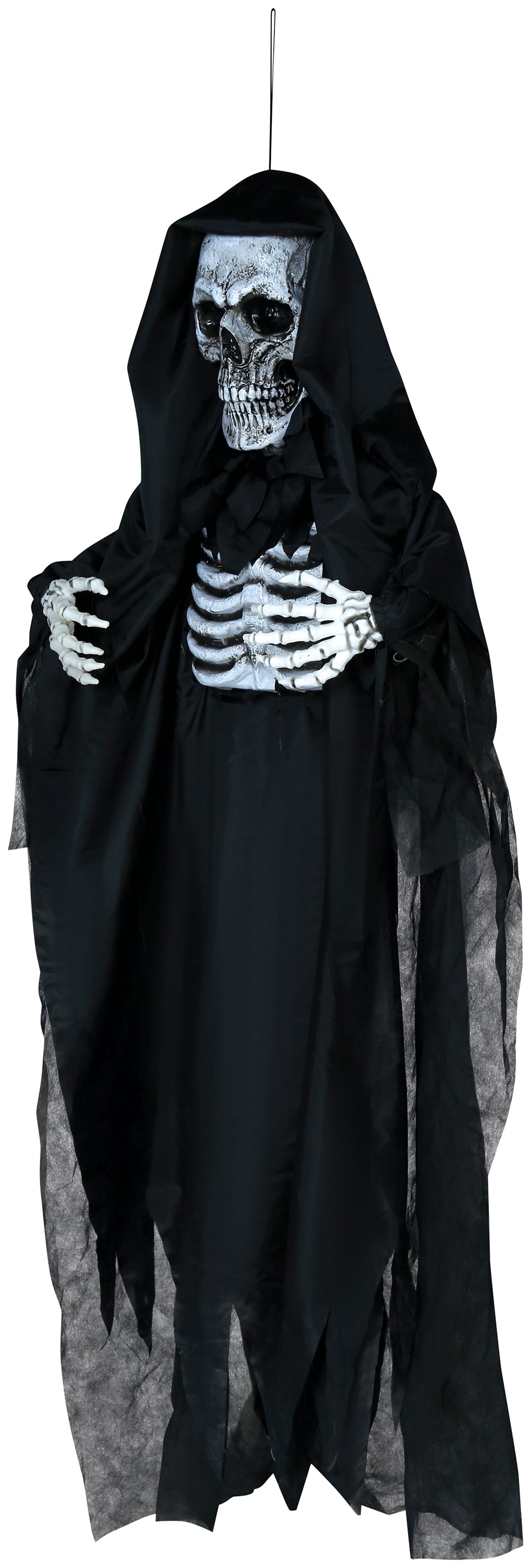 GP29068 – Skelett Halloween Dekoration Gruselig – Farbe: Schwarz