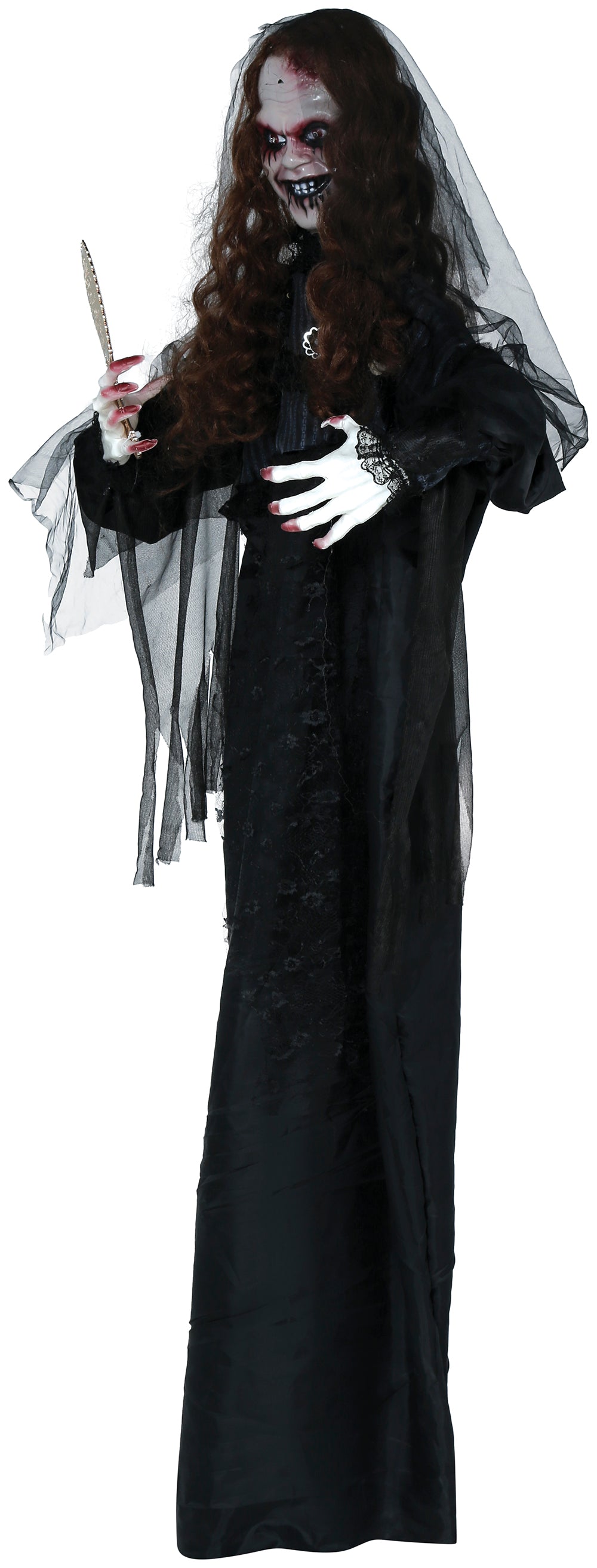 GP29069 – Vampir Halloween Dekofigur Spiegel – Farbe: Schwarz